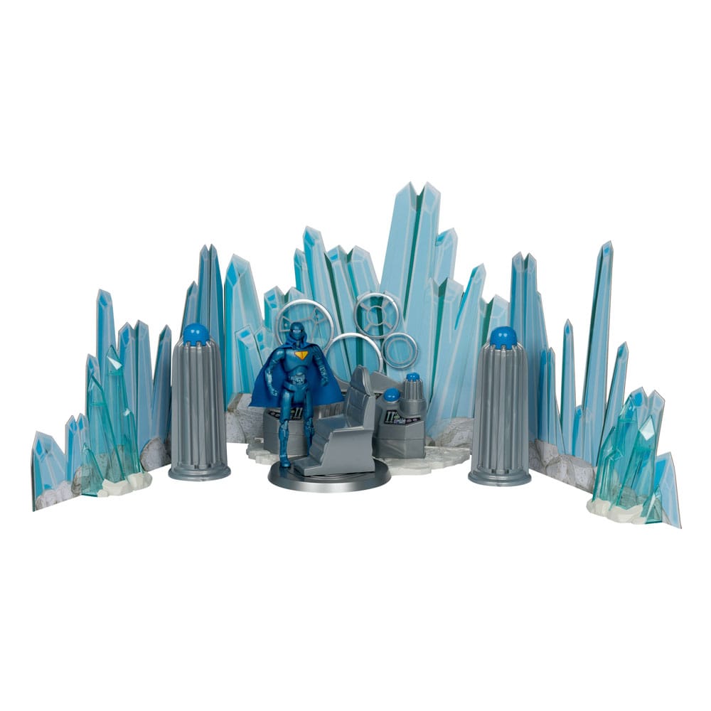 Superman (2025) DC Direct Playset Fortress of Solitude met Superman Robot