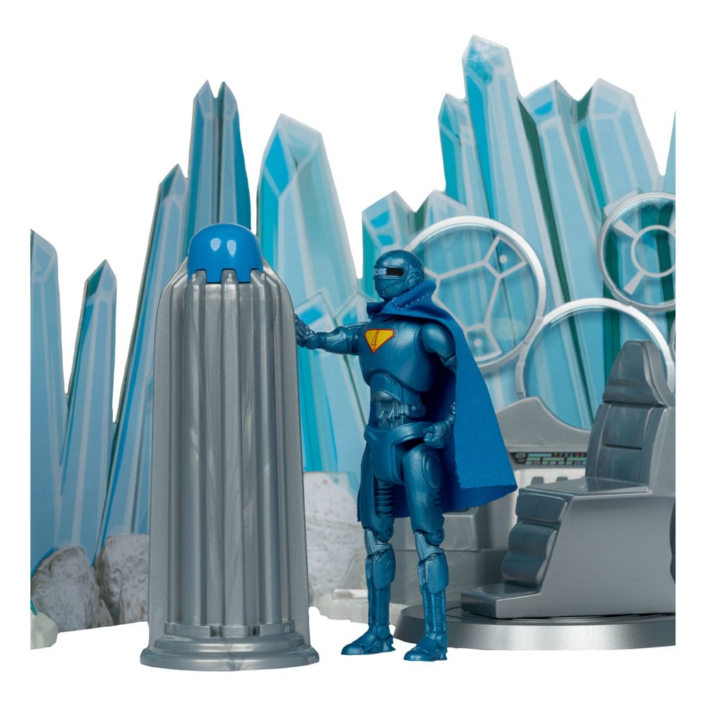 Superman (2025) DC Direct Playset Fortress of Solitude met Superman Robot