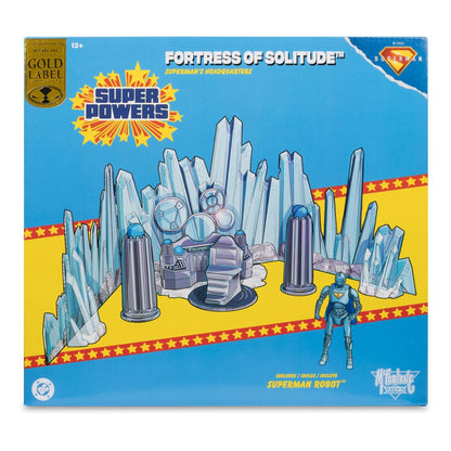 Superman (2025) DC Direct Playset Fortress of Solitude met Superman Robot