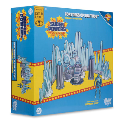 Superman (2025) DC Direct Playset Fortress of Solitude met Superman Robot