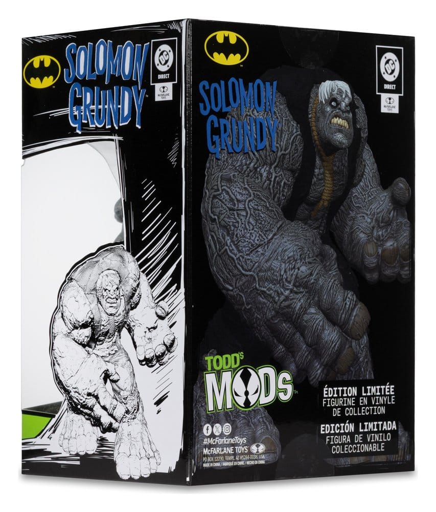 Statue Vinyle Collector DC Direct Solomon Grundy (Edition Limitée Todd's Mods) 11 cm