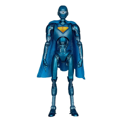 Süpermen (2025) DC Multiverse Deluxe Action Figür Süpermen Robotu (Red Platinum Edition) 18 cm