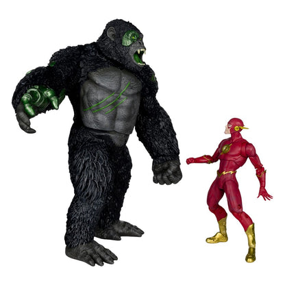 DC Multivese Action Şekil 2 Pack Flash vs. Titano 18 cm