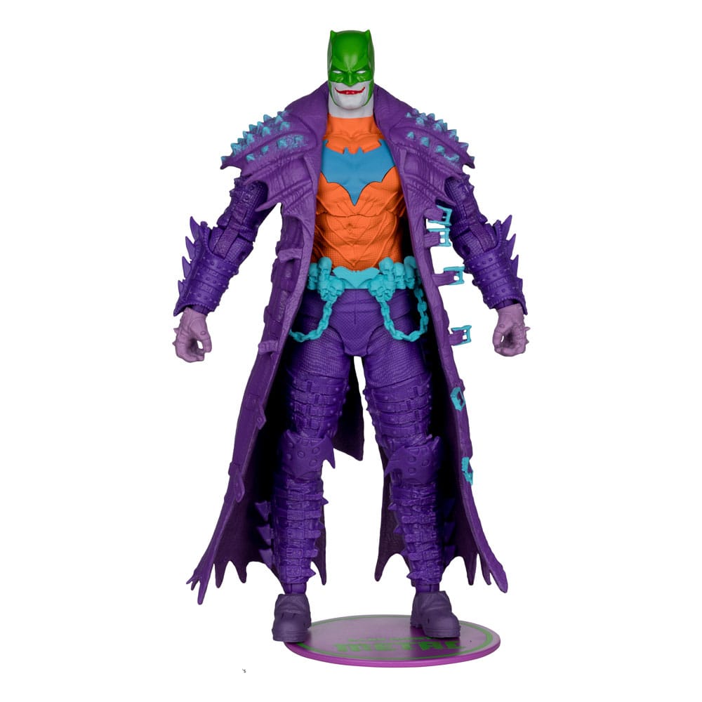 DC Multivese Action figürü Batman (Dark Nights: Death Metal) Jokerize (Altın Etiket) 18 cm