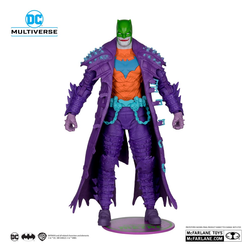 DC Multiverse Action Figure Batman (Nights Dark Nights: Death Metal) Jokerzezed (etichetta d'oro) 18 cm