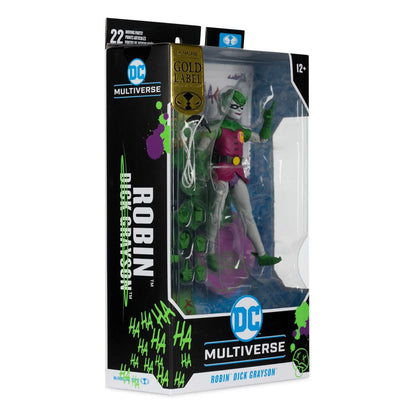 DC Rebirth DC Multiverse Action Figur Robin (Dick Grayson) (Jokerized) (Gold Label) 18 cm