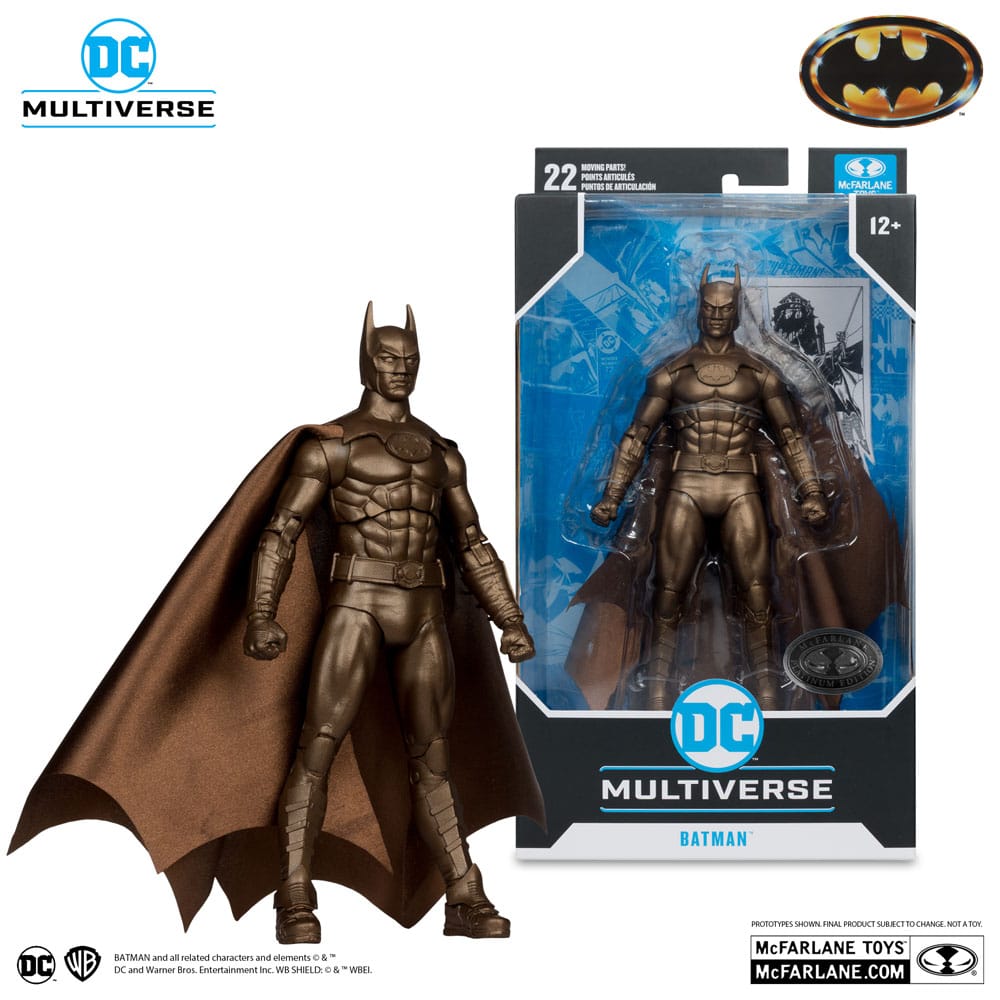 Batman (1989) DC Multiverse Action Figur Batman (Platinum Edition) 18 cm