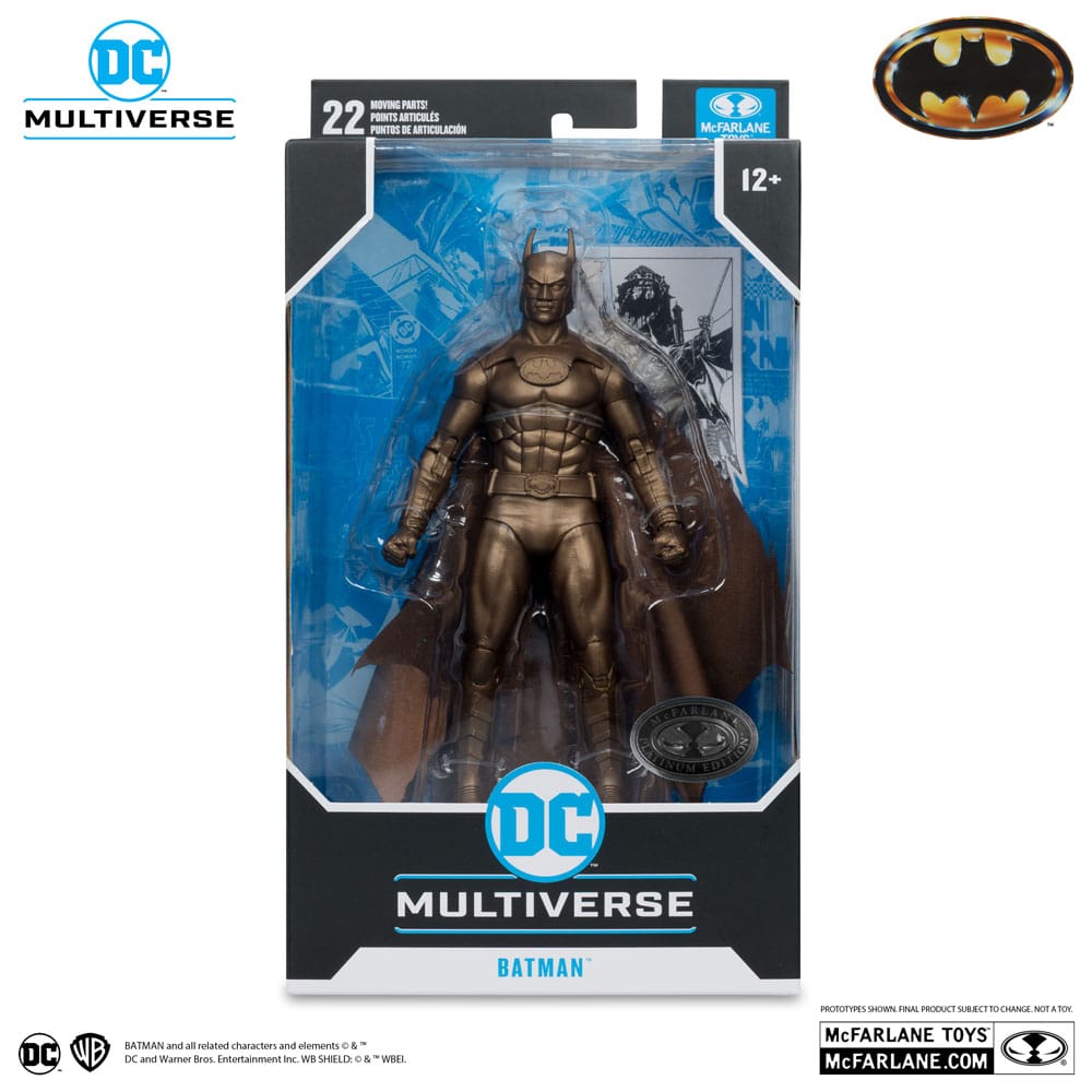 Batman (1989) DC Multiverse Action Figur Batman (Platinum Edition) 18 cm