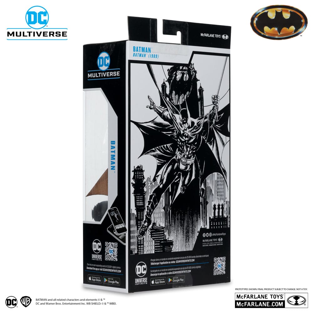 Batman (1989) DC Multiverse Action Figur Batman (Platinum Edition) 18 cm