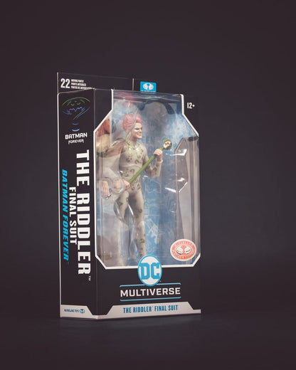 Batman Forever DC Multiverse actiefiguur Riddler (Final Suit) (Chase) 18 cm