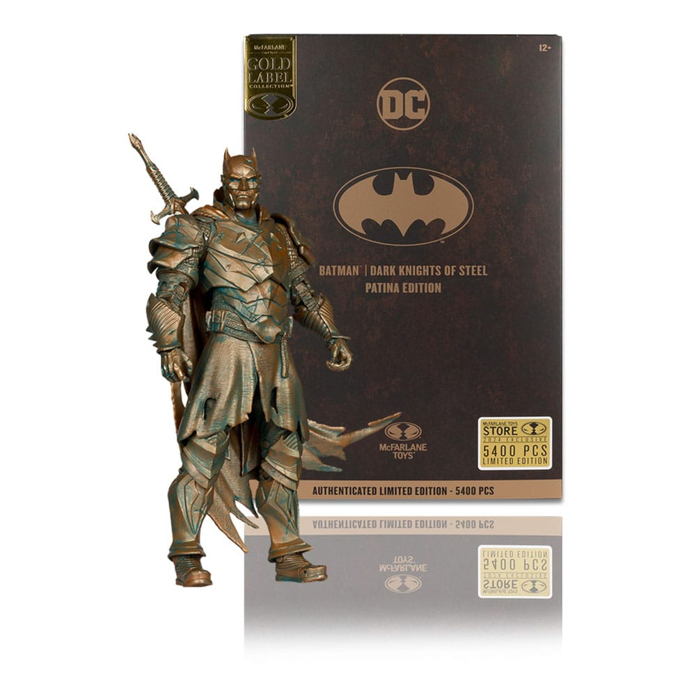 DC Multiverse Action Figure Batman (Dark Knights of Steel) (étiquette d'or) 18 cm
