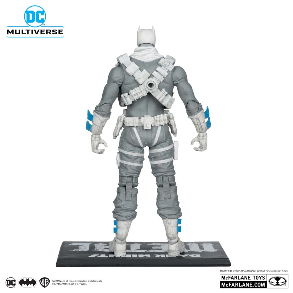 DC Multiverse actie Figuur The Grim Knight (Dark Nights Metal) (Black & White Accent Edition) (Gold Label) 18 cm
