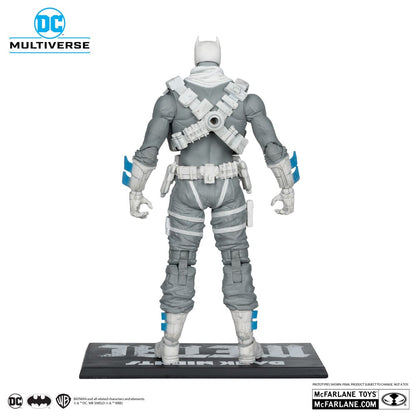 DC Multiverse actie Figuur The Grim Knight (Dark Nights Metal) (Black & White Accent Edition) (Gold Label) 18 cm