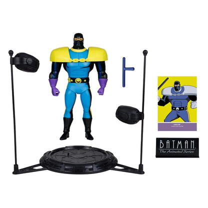 Batman: Den animerade serien DC Direct Build-A Action Figures Wave 5 Lock-up Black Light Edition (Gold Label) 15 cm