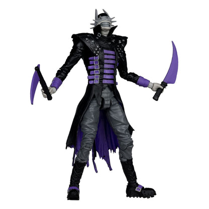 DC Multiverse actiefiguur The Batman Who Laughs (zwart-wit met accent) (gouden label) 18 cm