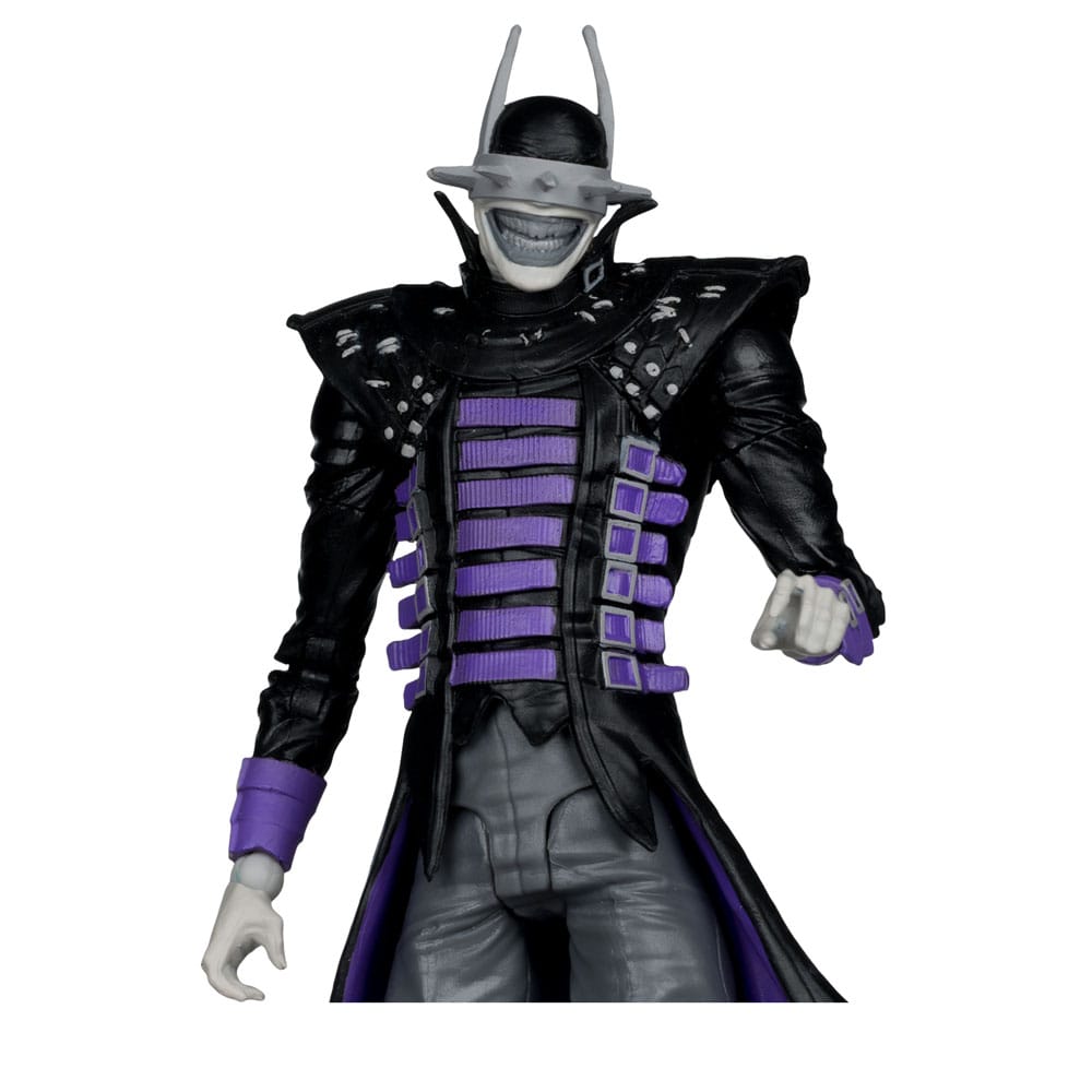 DC Multiverse actiefiguur The Batman Who Laughs (zwart-wit met accent) (gouden label) 18 cm