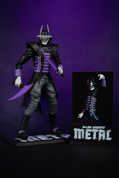 DC Multiverse actiefiguur The Batman Who Laughs (zwart-wit met accent) (gouden label) 18 cm