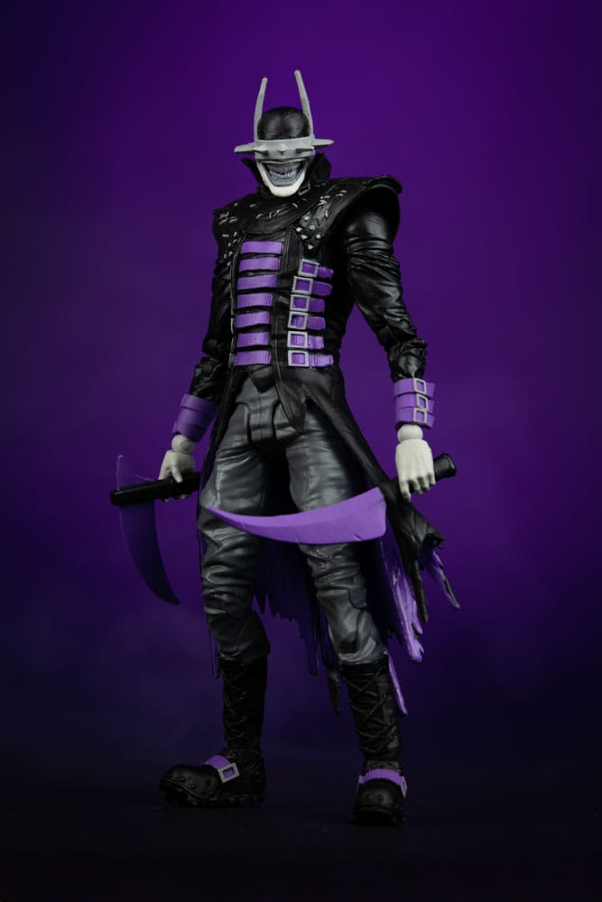 DC Multiverse actiefiguur The Batman Who Laughs (zwart-wit met accent) (gouden label) 18 cm
