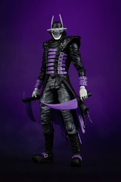 DC Multiverse actiefiguur The Batman Who Laughs (zwart-wit met accent) (gouden label) 18 cm