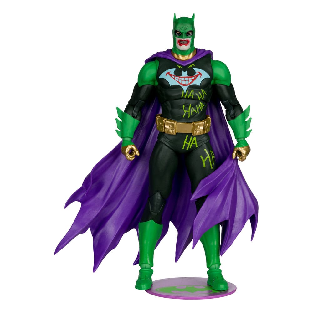 DC Multiverse actiefiguur Batman (Joker War) (Jokerized) (gouden label) 18 cm