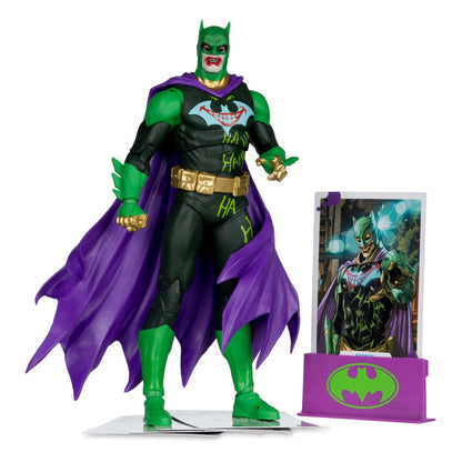 DC Multiverse actiefiguur Batman (Joker War) (Jokerized) (gouden label) 18 cm
