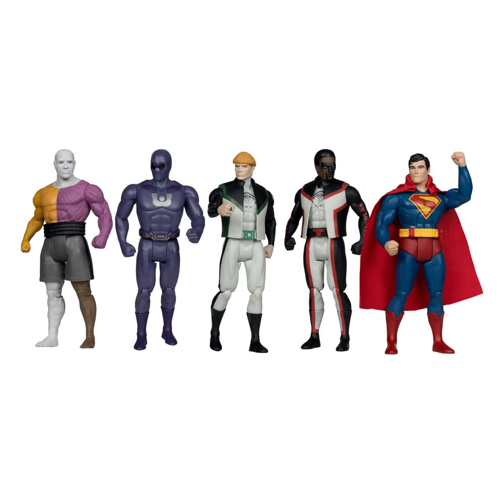 Süpermen (2025) DC Direct Super Powers Action Şekil 5 Pack Altın Etiketi 11 cm