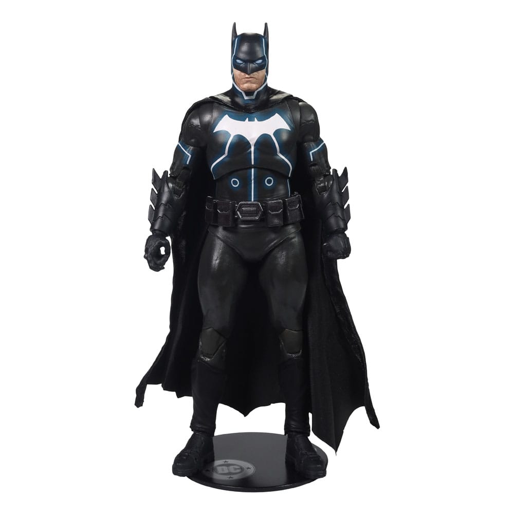 Figura de acción DC Multiverse McFarlane Collector Edition #47 Silla Batman y Mobius (Darkseid War) 18 cm