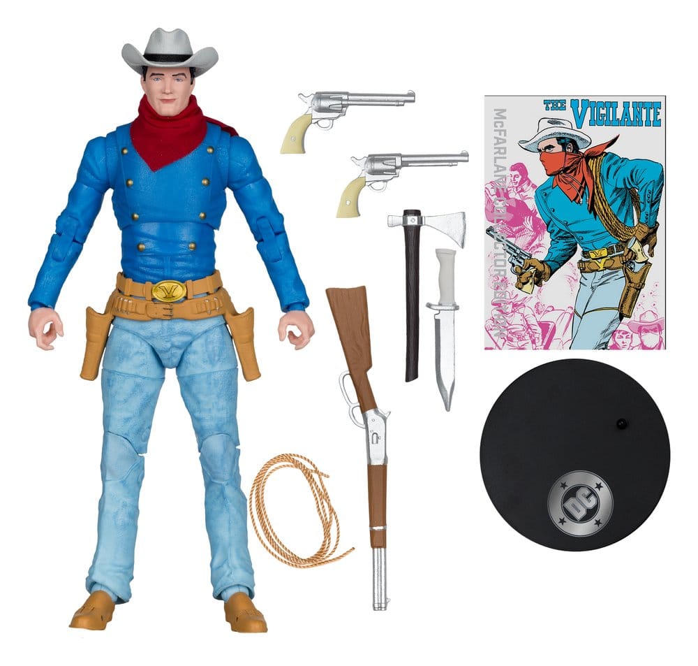 DC Multiverse Collector Edition Aksiyon Figürü Vigilante (All Star Squadron) (Collector Edition #56) 18 cm