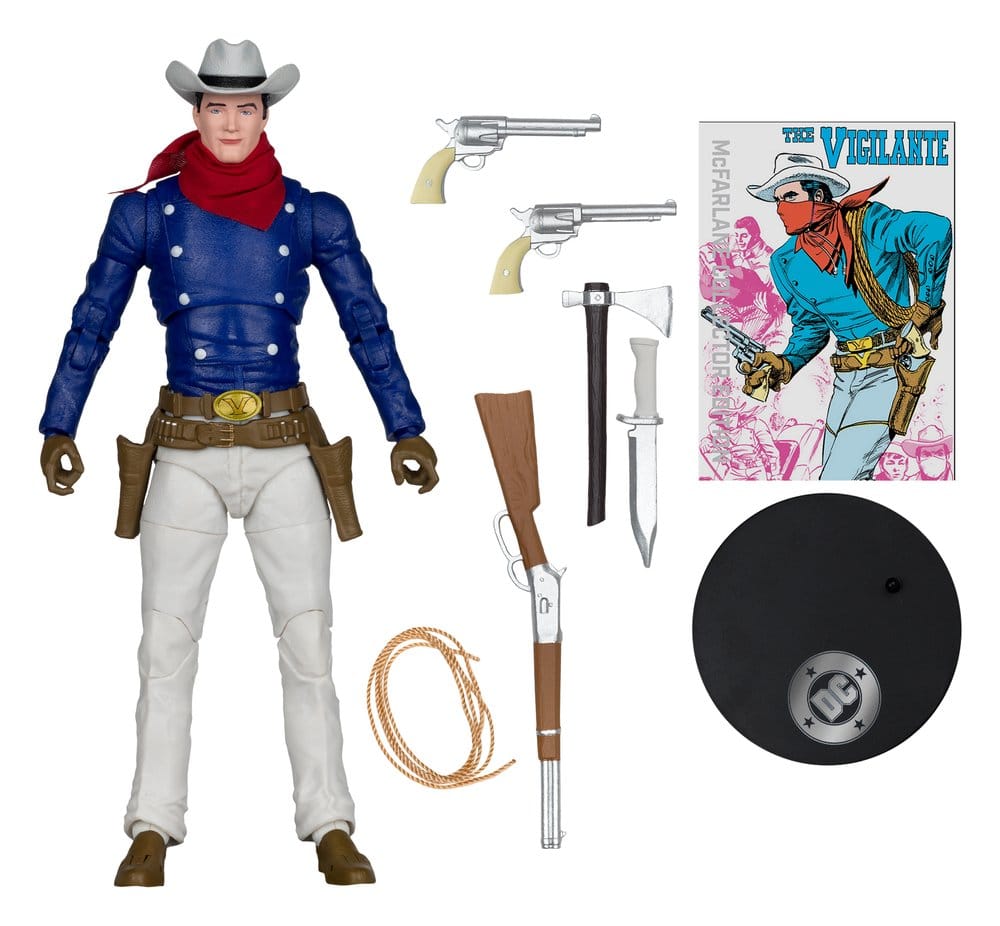 DC Multiverse Collector Edition Aksiyon Figürü Vigilante (All Star Squadron) (Collector Edition #56) 18 cm