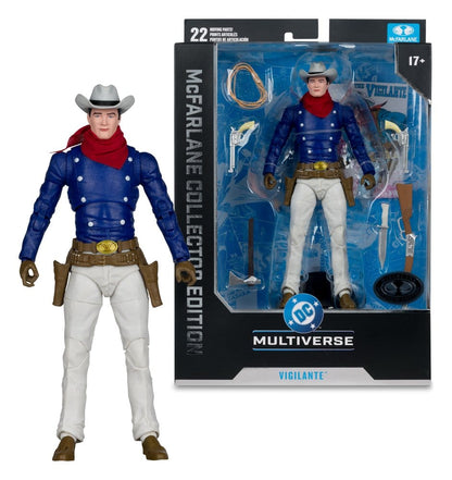 DC Multiverse Collector Edition Aksiyon Figürü Vigilante (All Star Squadron) (Collector Edition #56) 18 cm