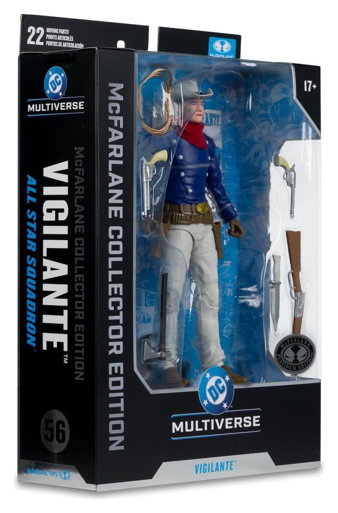 DC Multiverse Collector Edition Aksiyon Figürü Vigilante (All Star Squadron) (Collector Edition #56) 18 cm