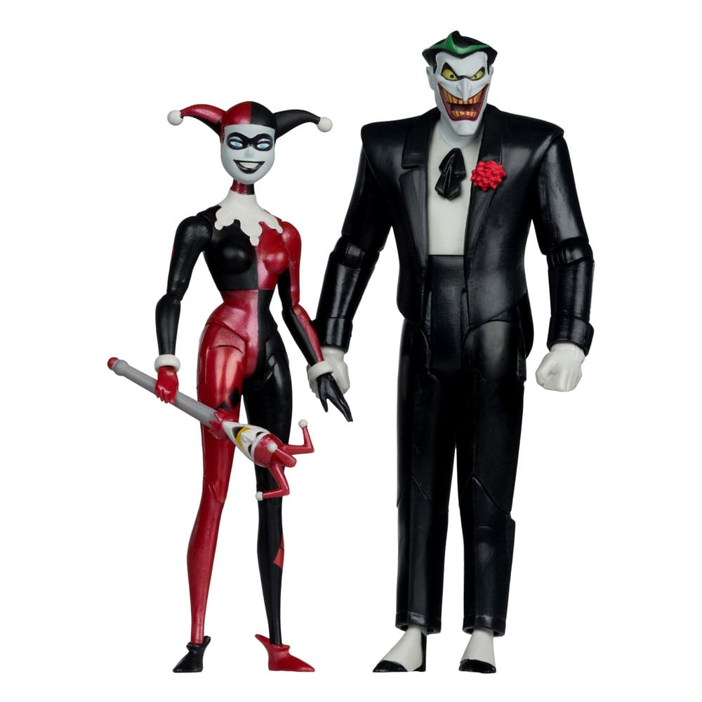 Batman: The Animated Series DC Direct Action Figurer Harley Quinn & The Joker (Mad Love) (Gold Label) 18 cm