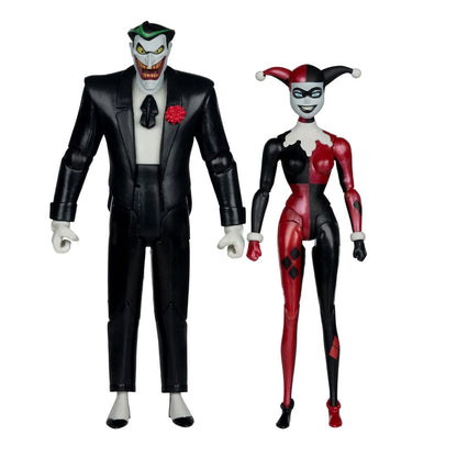 Batman: The Animated Series DC Direct Action Figurer Harley Quinn & The Joker (Mad Love) (Gold Label) 18 cm