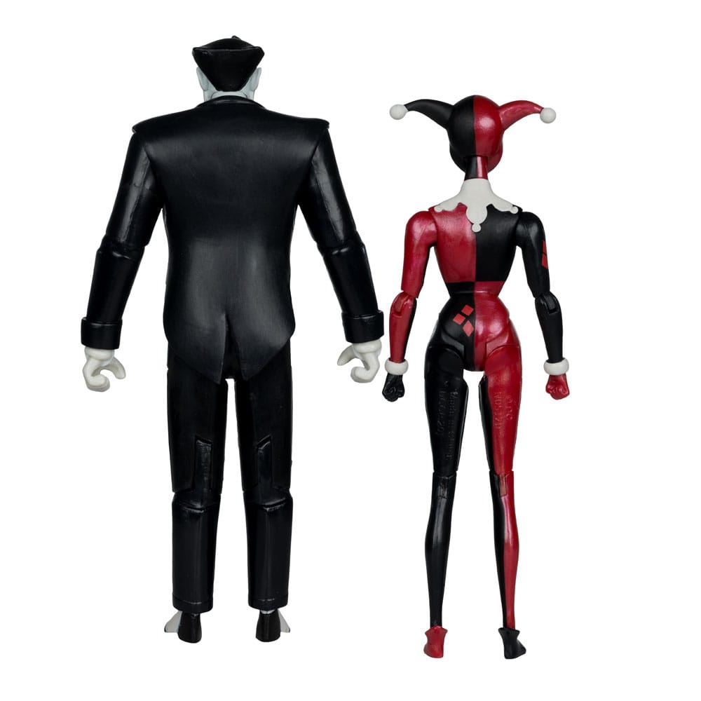Batman: The Animated Series DC Direct Action Figures Harley Quinn & The Joker (Mad Love) (Gold Label) 18 cm