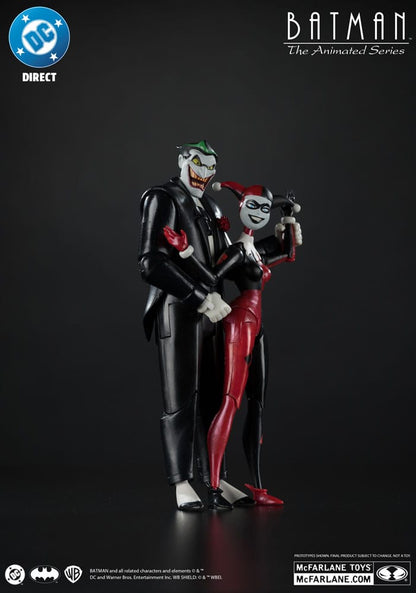 Batman: The Animated Series DC Direct Action Figurer Harley Quinn & The Joker (Mad Love) (Gold Label) 18 cm