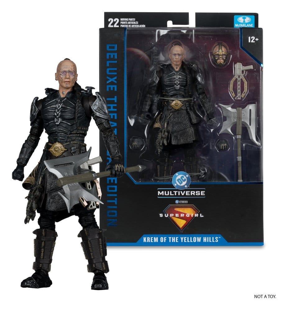 Supergirl (2026) DC Theatrical Deluxe Edition Figurine Krem des Collines Jaunes 18 cm