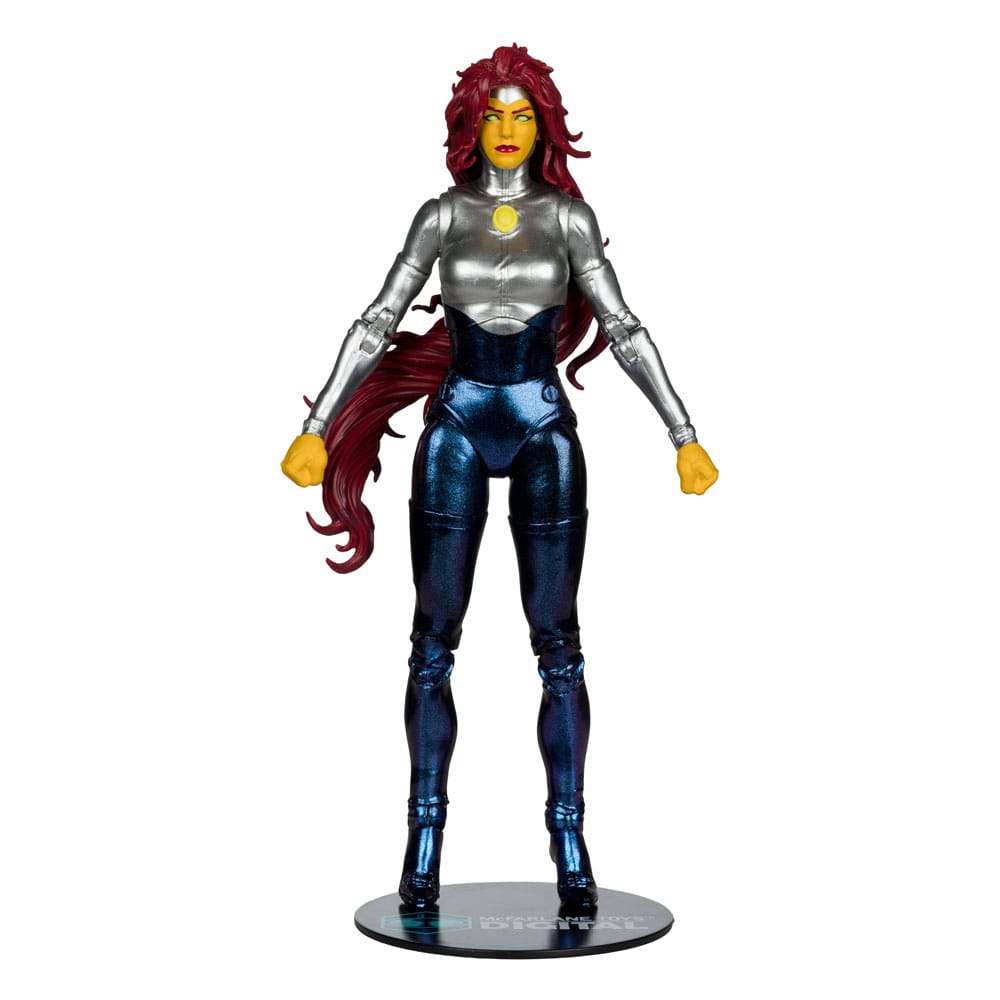 DC Direct McFarlane Toys Digital Action Figur Blackfire (The New Teen Titans) 18 cm