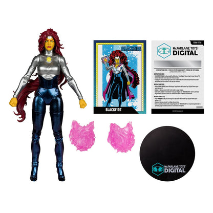 DC Direct McFarlane Toys Digitale actiefiguur Blackfire (The New Teen Titans) 18 cm