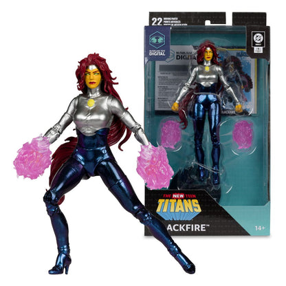 DC Direct McFarlane Toys Digitale actiefiguur Blackfire (The New Teen Titans) 18 cm