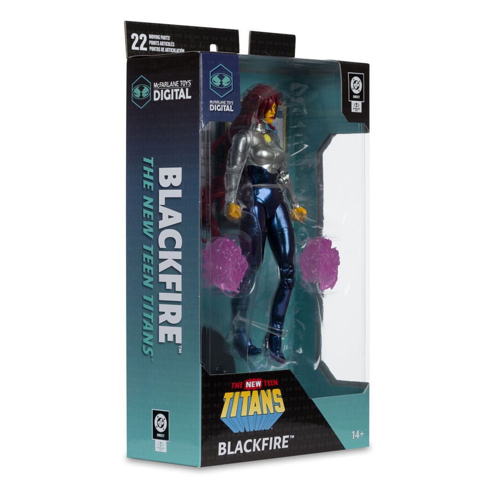 DC Direct McFarlane Toys Digitale actiefiguur Blackfire (The New Teen Titans) 18 cm