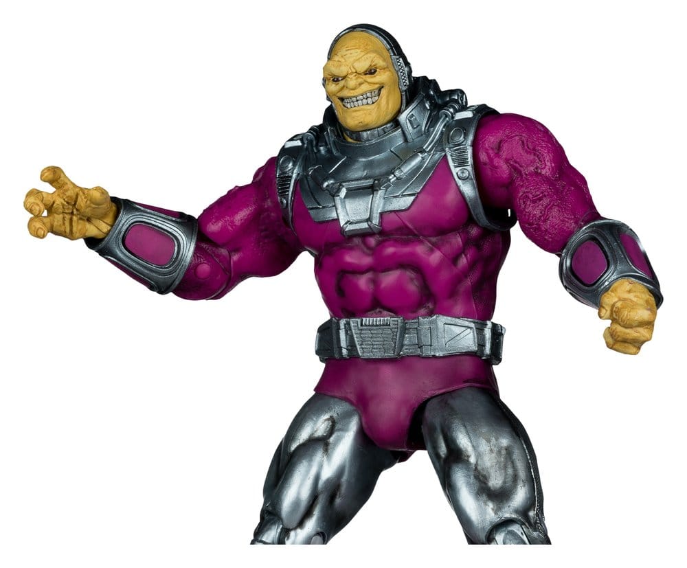 DC Multiverse Megafig Action Figure Confezione da 2 Mongul vs Superman (Il ritorno di Superman) 25 cm