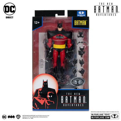 Den nye Batman Adventure DC Direct 1/6 Action Figur Batman (sølv) 15 cm