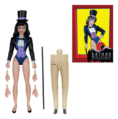 Batman: Animasyon Serisi DC Direct Build-A Aksiyon Figürleri Wave 7 Zatanna 15 cm