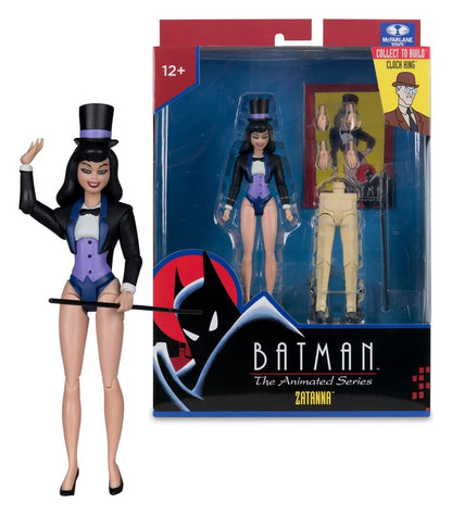 Batman: Animasyon Serisi DC Direct Build-A Aksiyon Figürleri Wave 7 Zatanna 15 cm