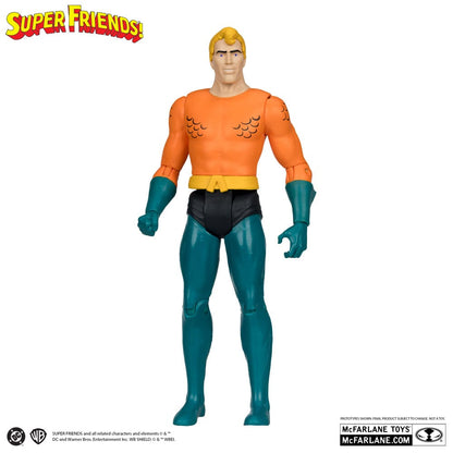 DC Retro Super Friends Action Figur Aquaman 15 cm