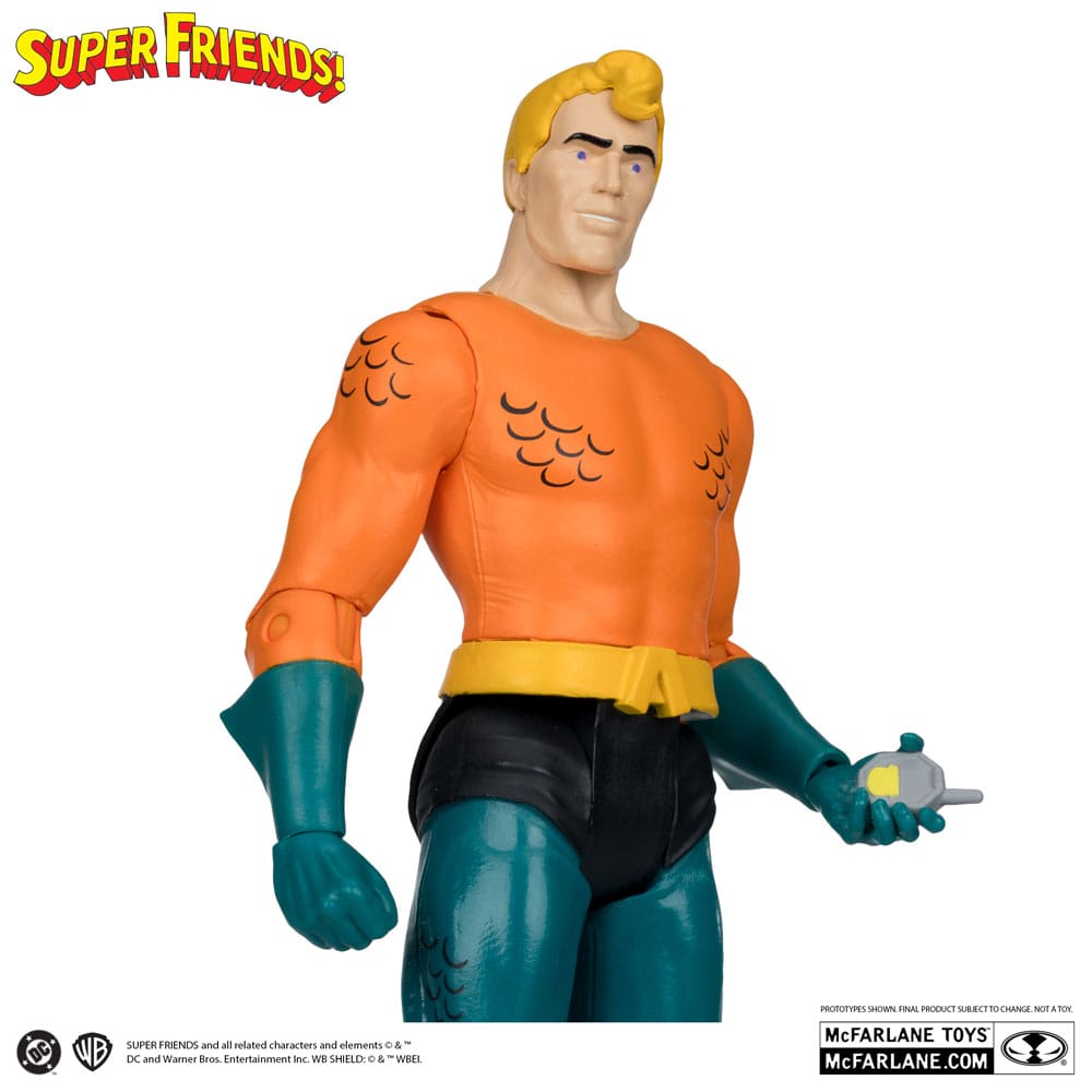 DC Retro Super Friends Action Figur Aquaman 15 cm
