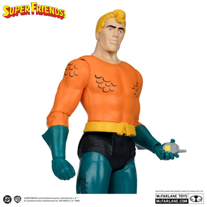 DC Retro Super Friends Action Figur Aquaman 15 cm