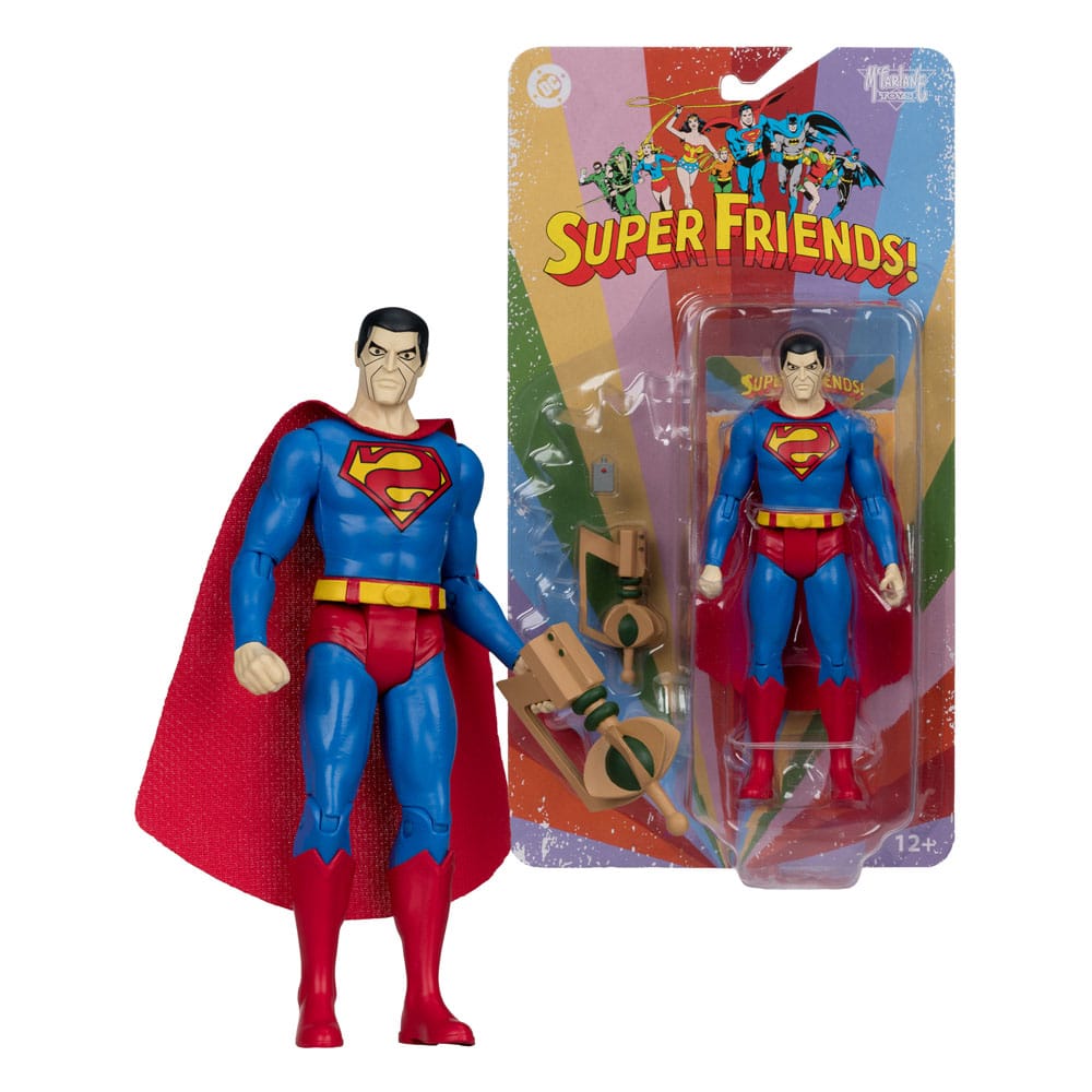 DC Retro Super Friends Actiefiguur Bizarro 15 cm