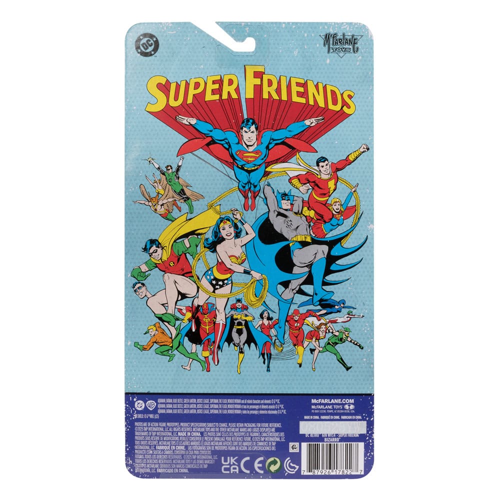 DC Retro Super Friends Actiefiguur Bizarro 15 cm