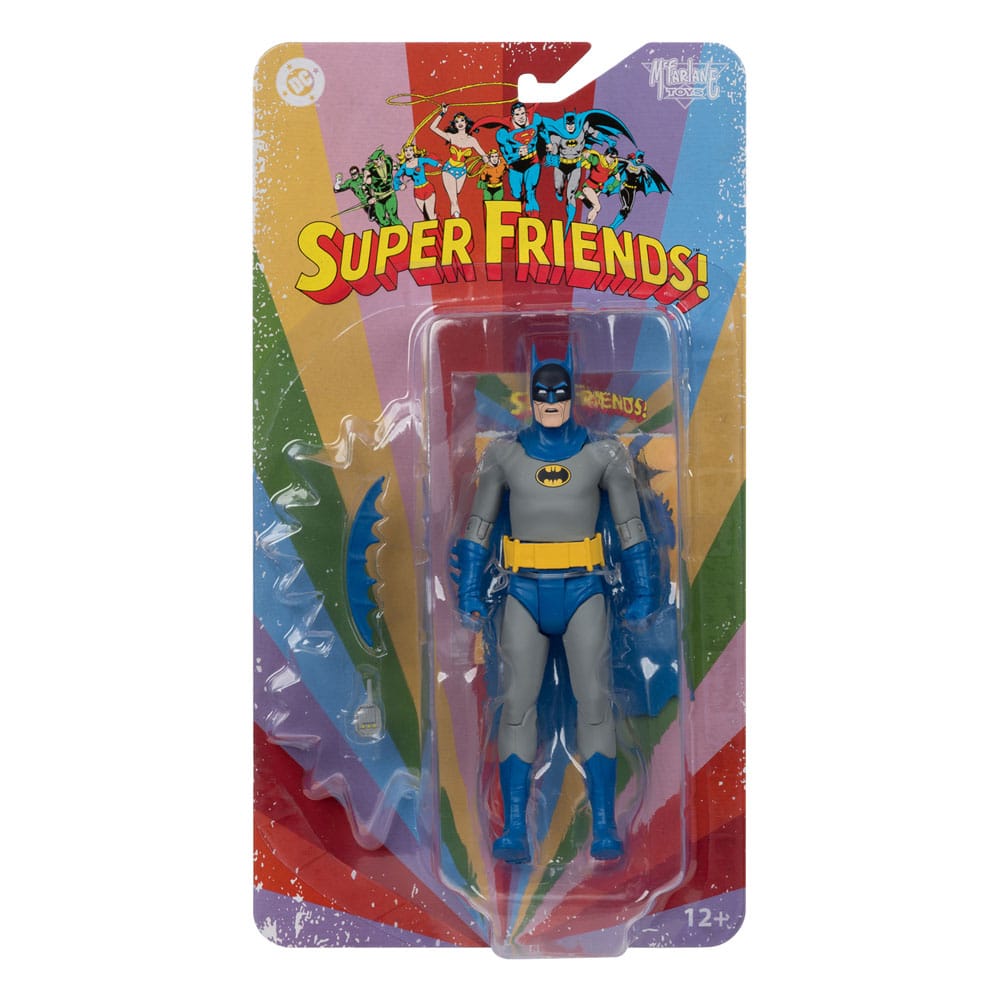 DC Retro Super Friends Actiefiguur Bizarro Batman 15 cm